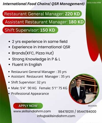 Hiring for Kuwait