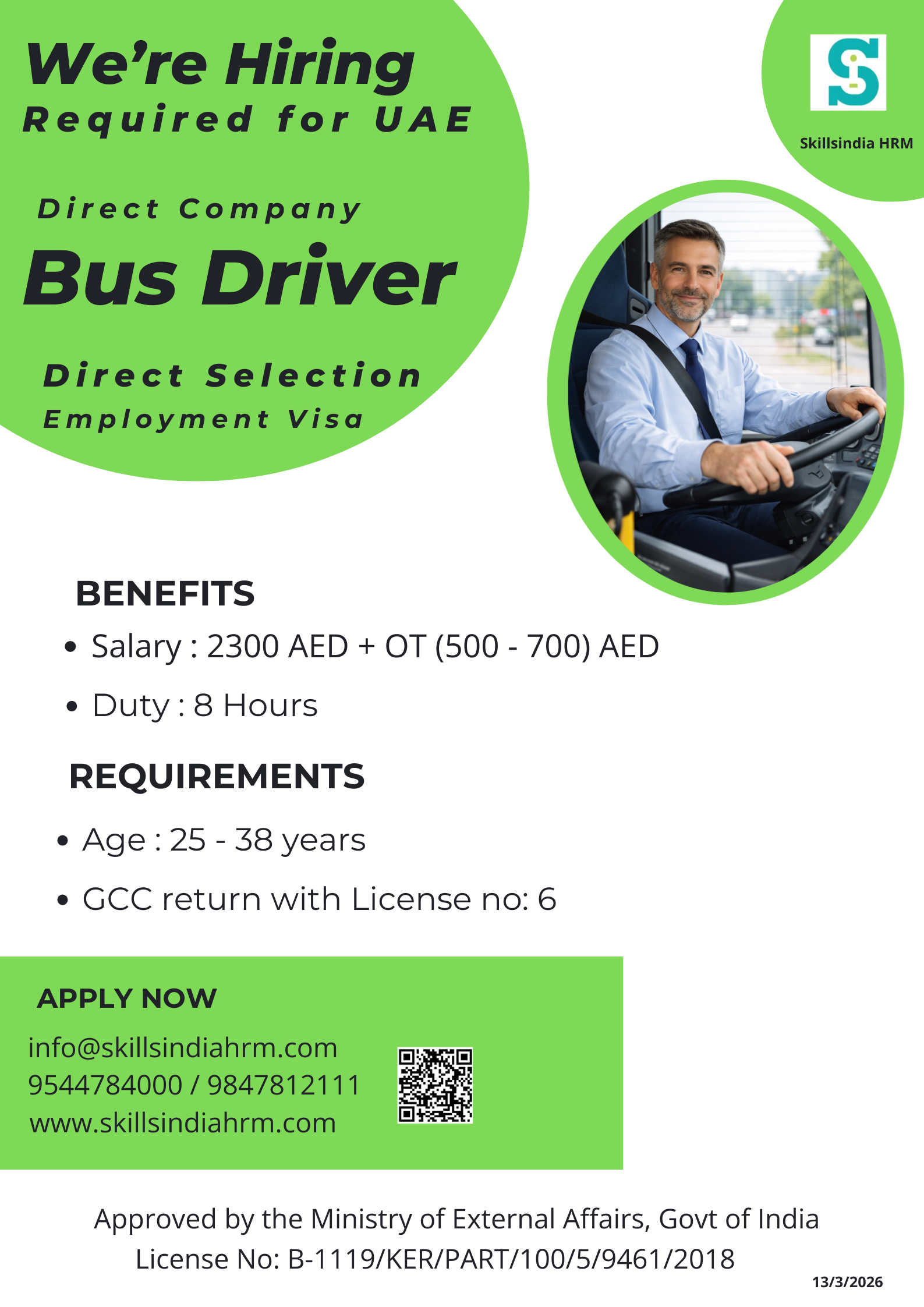 Bus Driver – UAE