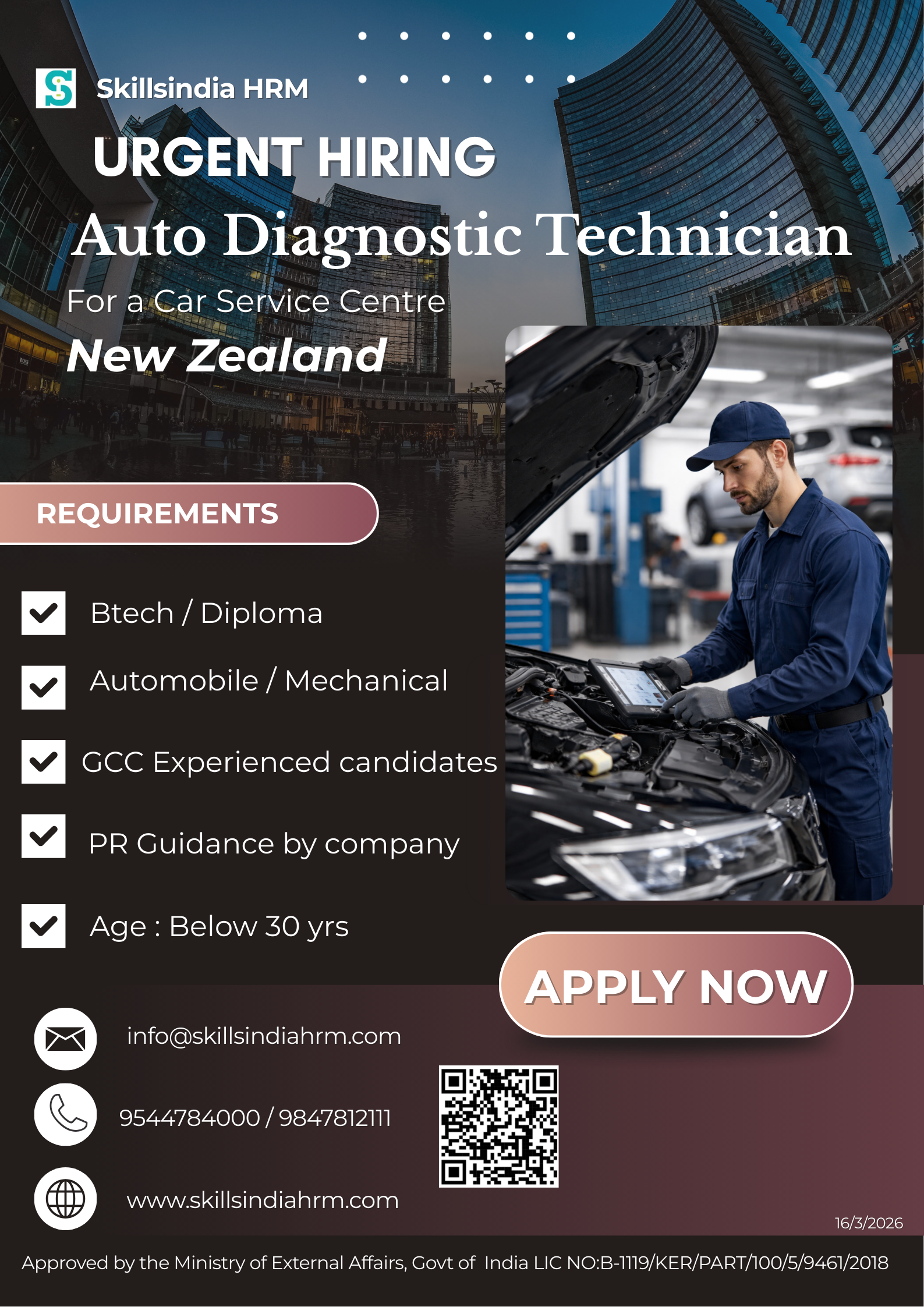 Auto Diagnostic Technician