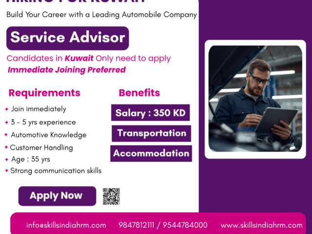 Service Advisor – Kuwait