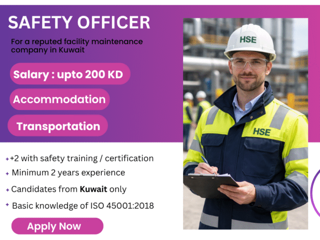 Safety Officer – Kuwait