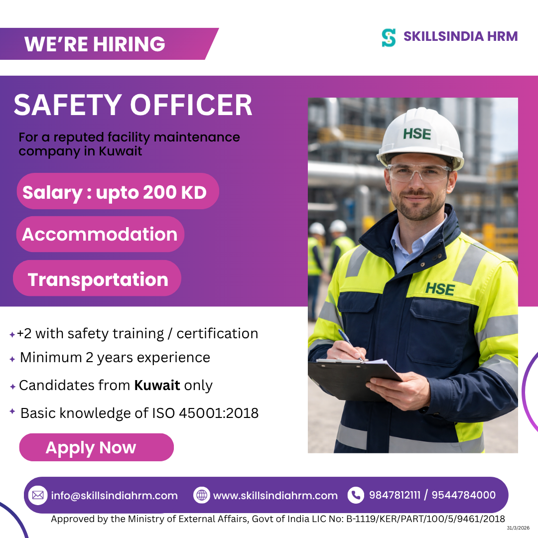 Safety Officer – Kuwait